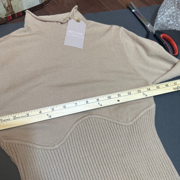 Meluxe New Bodycon Sweater dress small - Picture 14 of 14
